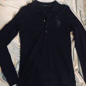 Long Sleeve Beaded Shirt